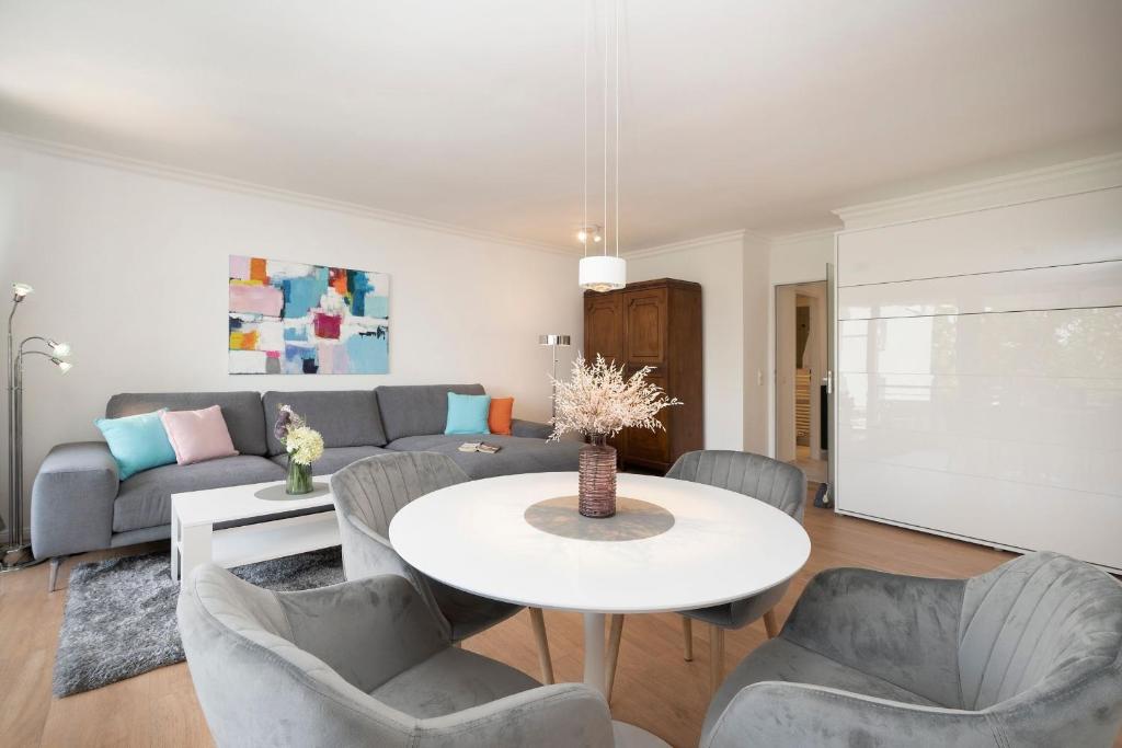 Posezení v ubytování Miramar Wohnung 510