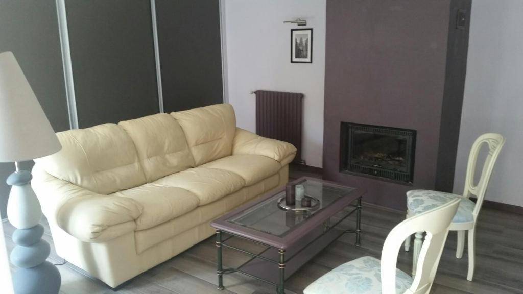 Posezení v ubytování Le Relais