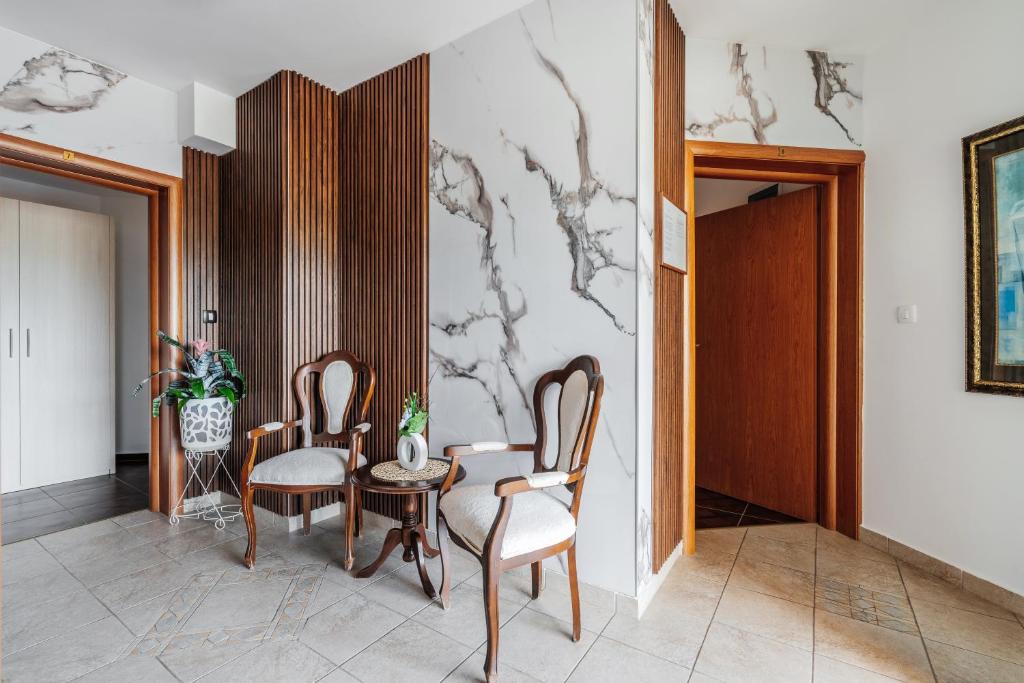Posezení v ubytování Apartments Radević