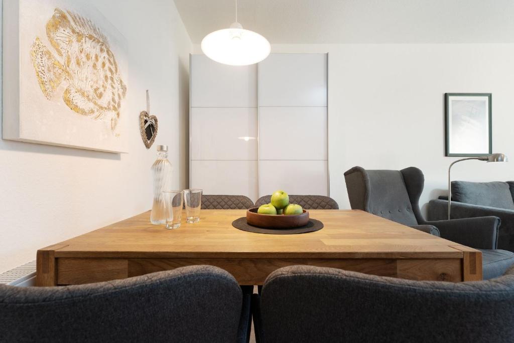 Posezení v ubytování Strandhotel Kellenhusen Wohnung 3