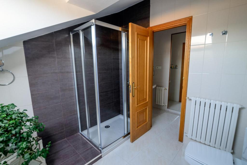 Koupelna v ubytování Hostal El Palacio