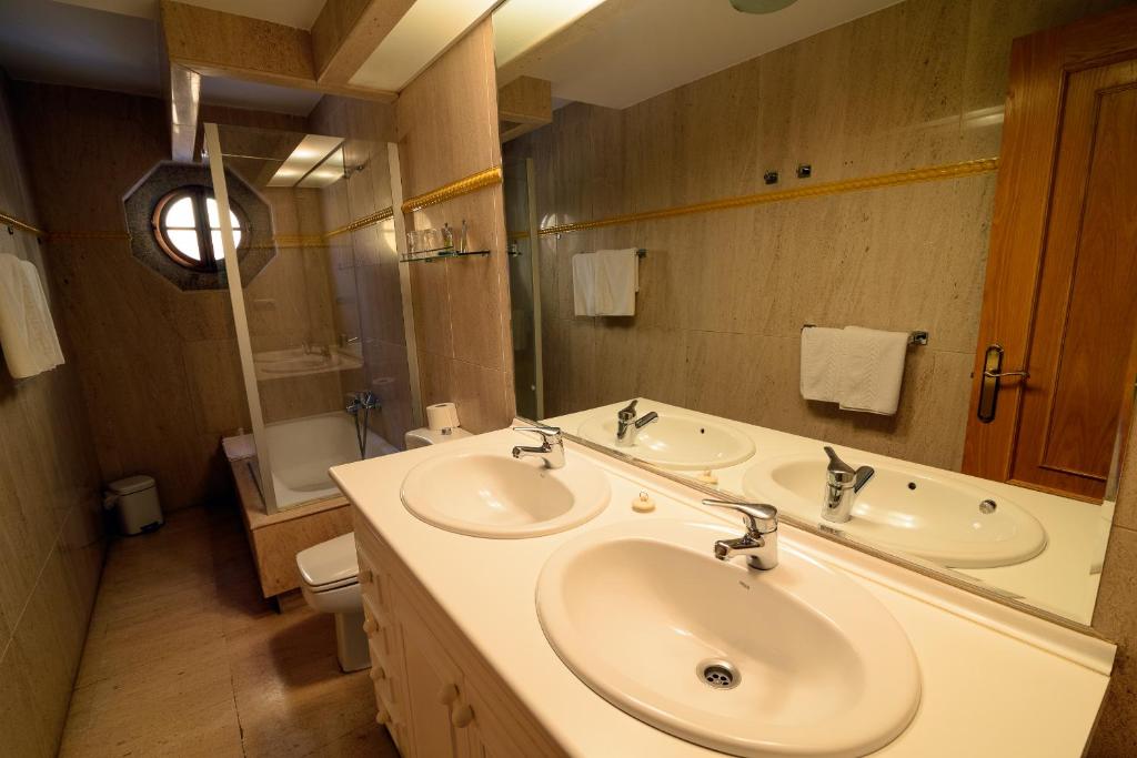 Koupelna v ubytování Hostal El Palacio