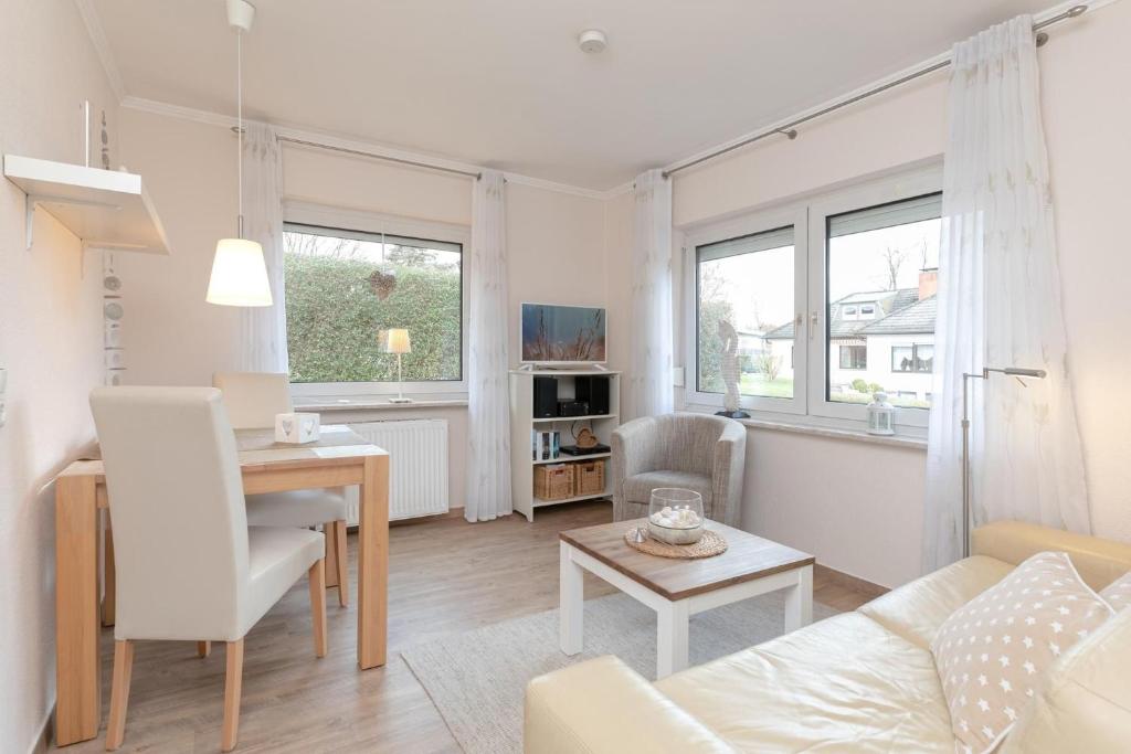 Kuchyň nebo kuchyňský kout v ubytování Rosenstraße 7 Eiland 2