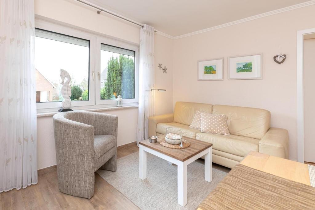 Posezení v ubytování Rosenstraße 7 Eiland 2
