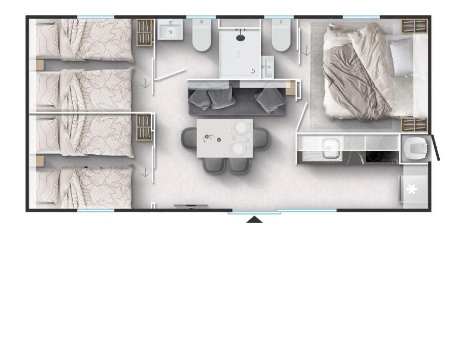 Campingplatz Schwarzwaldhorn - Three-Bedroom Home