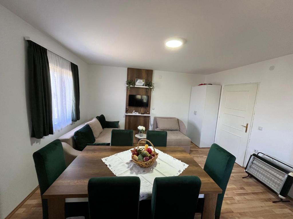 Posezení v ubytování Vikendica Bellini 3