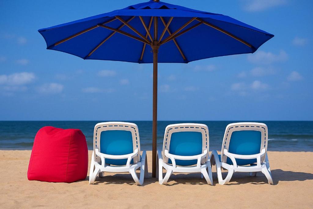 Bãi biển gần/ngay tại nhà gỗ