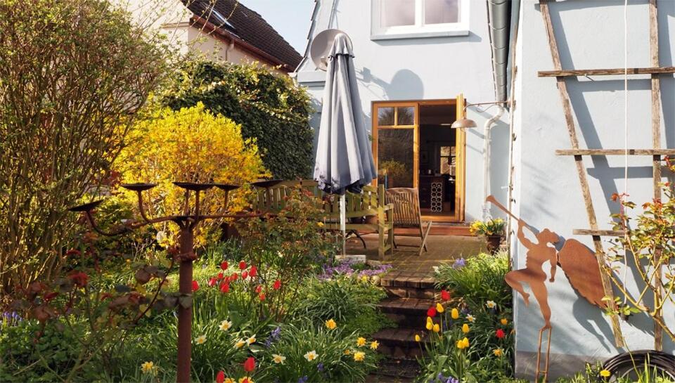 Zahrada ubytování Das Blaue Haus