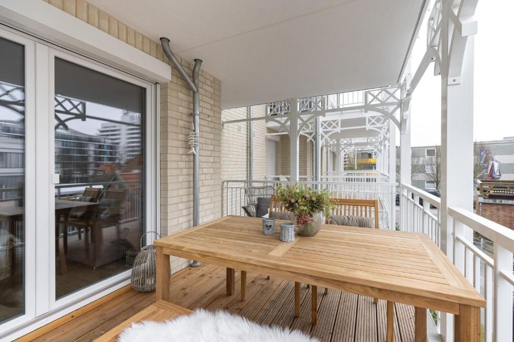 Balkón nebo terasa v ubytování Wohnung 6- Liebefeld