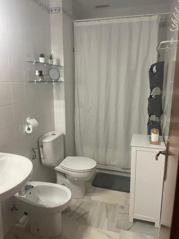 Kúpeľňa v ubytovaní Casa en el centro de Conil