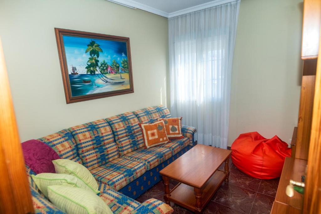 Posezení v ubytování DUPLEX familias