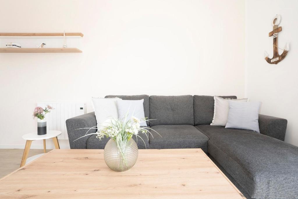 Posezení v ubytování Haus Humml