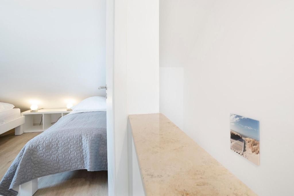 Postel nebo postele na pokoji v ubytování Haus Humml