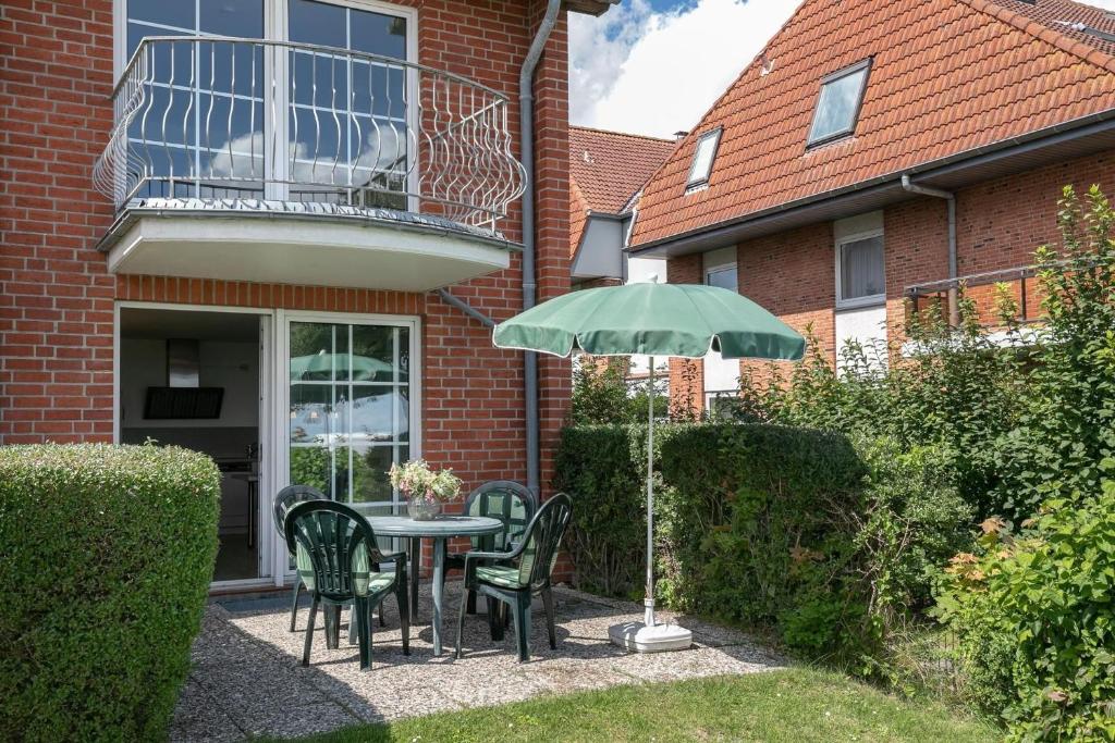 Zahrada ubytování Strandresidenz Wohnung 1