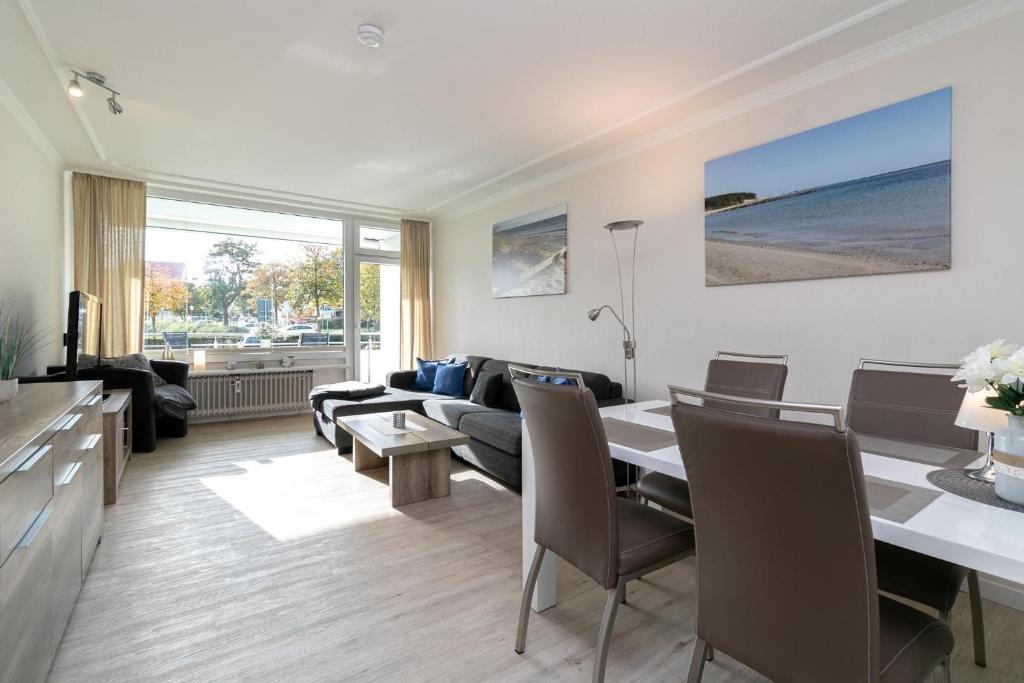 Posezení v ubytování Fürstenhof Wohnung 5
