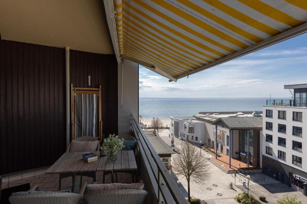 Nespecifikovaný výhled na moře nebo výhled na moře při pohledu z apartmánu