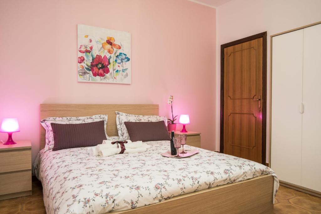 Postel nebo postele na pokoji v ubytování Bed & breakfast Giulio