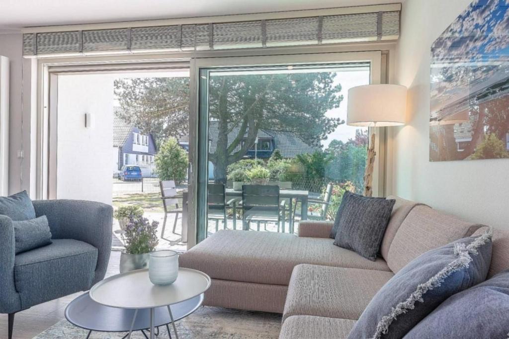 Posezení v ubytování Sonne und Meer Wohnung 1