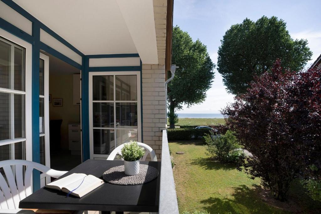Zahrada ubytování Strandallee 92b- Wohnung 18