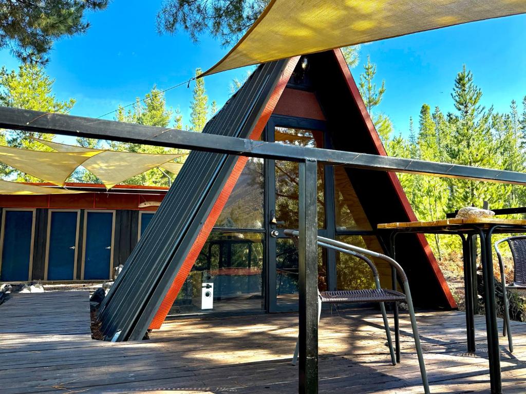 Fotografie z fotogalerie ubytování Cabina vista al río en Roca Truful v destinaci Melipeuco