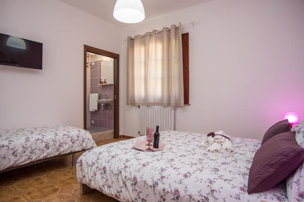 Postel nebo postele na pokoji v ubytování Bed & breakfast Giulio