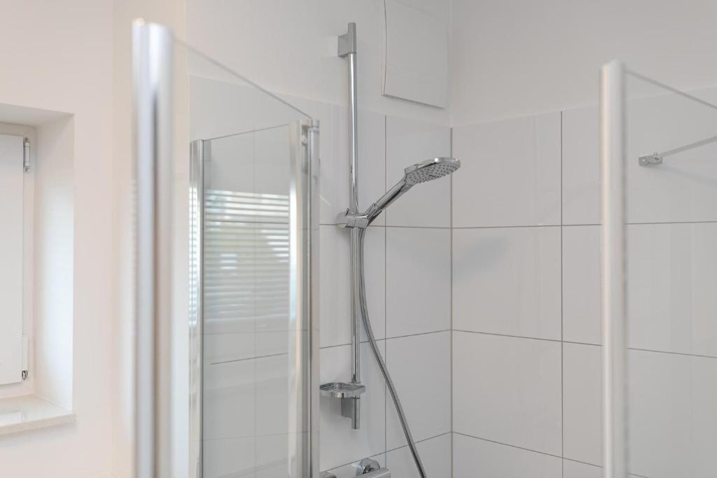 Koupelna v ubytování Haffkamp 23 Wohnung 3