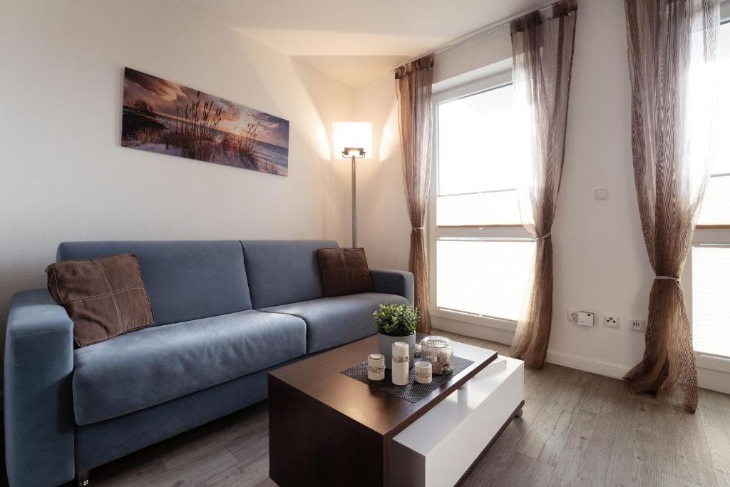 Χώρος καθιστικού στο Ostseebrise