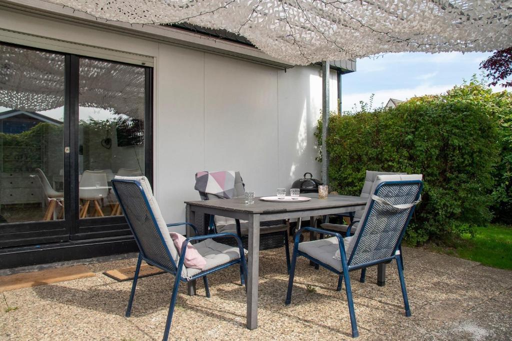 Patio nebo venkovní prostory v ubytování Cottage am Meer