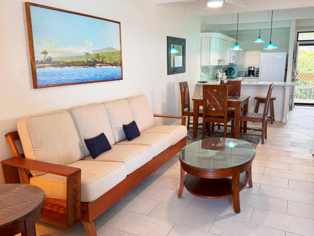 Posezení v ubytování Oceanfront Luxury Condo