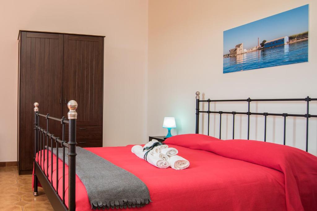 Postel nebo postele na pokoji v ubytování Bed & breakfast Giulio