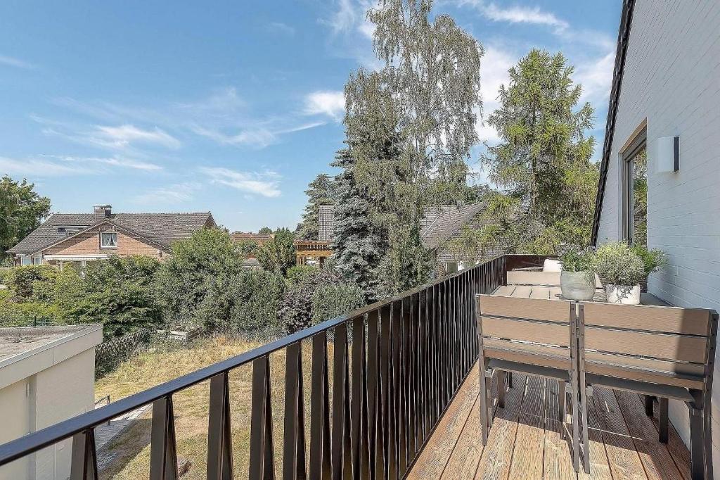 Balkón nebo terasa v ubytování Sonne und Meer Wohnung 3