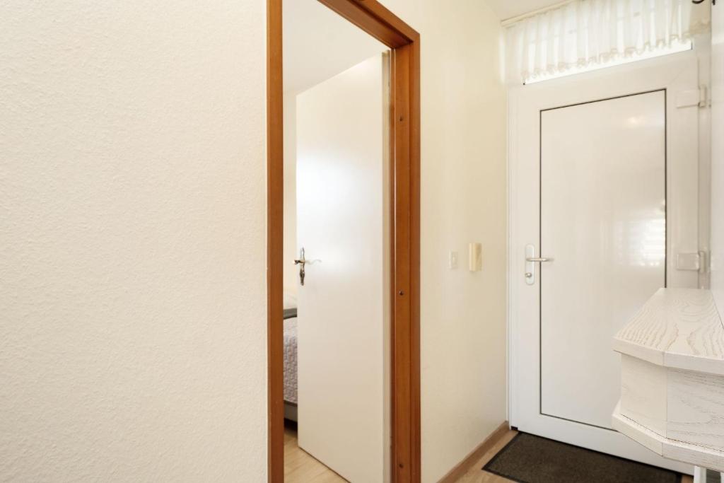 Koupelna v ubytování Grömitz Center Wohnung 759