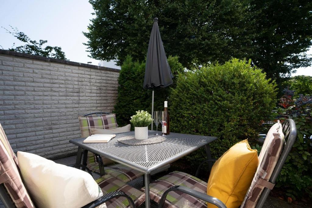 Zahrada ubytování Haus Seebrise- Wohnung 7