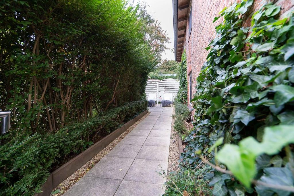 Zahrada ubytování Rosenstraße 1b Suite