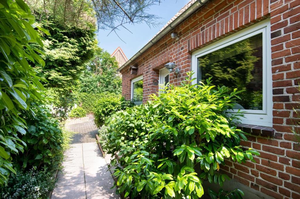 Zahrada ubytování Rosenstraße 1a Bootshaus
