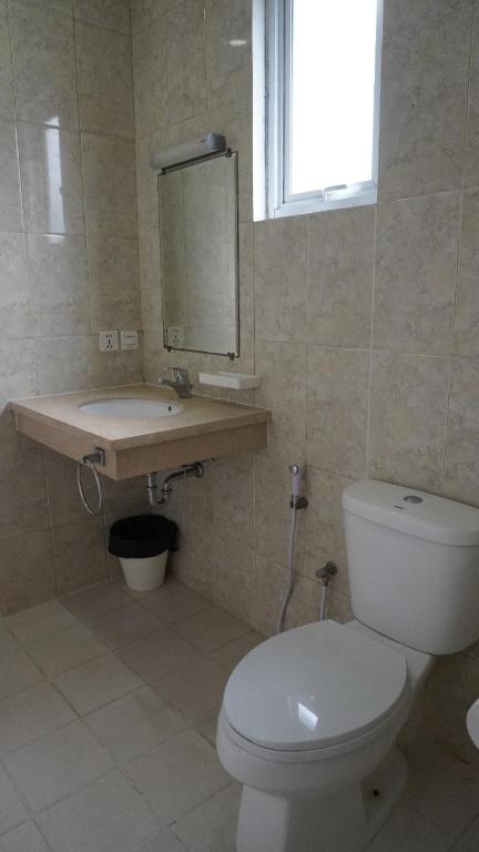 Koupelna v ubytování Diyar Villas Puncak K3/2