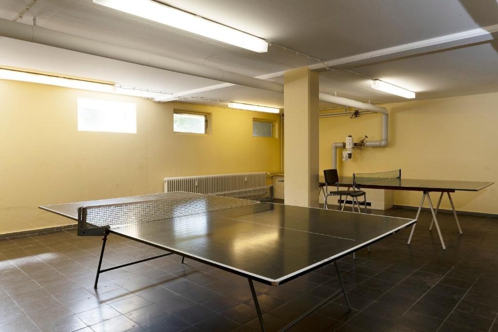 Stolní tenis v ubytování Driftberg 1 Ankerplatz nebo okolí