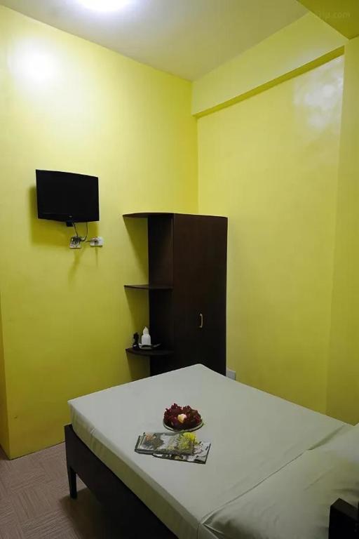 TV a/nebo společenská místnost v ubytování Luis Bay Travellers Lodge Coron