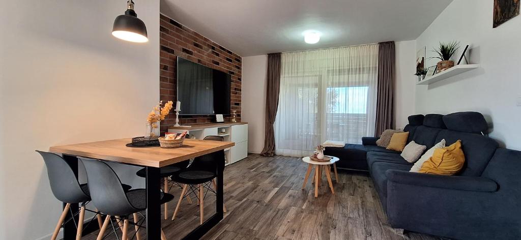 Posezení v ubytování Apartman Barry