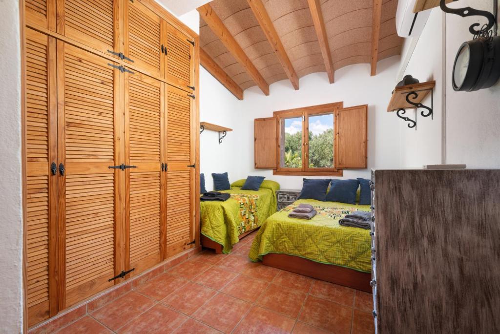 Cama o camas de una habitación en Cas Mostatxet - Sencelles