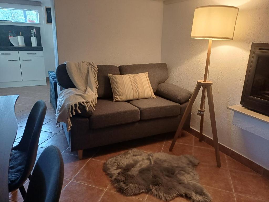 Część wypoczynkowa w obiekcie Holiday House Pulina