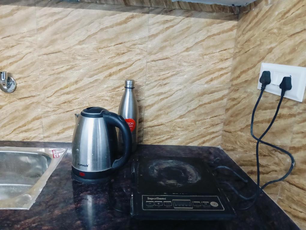 Kuchyň nebo kuchyňský kout v ubytování Independent homestay