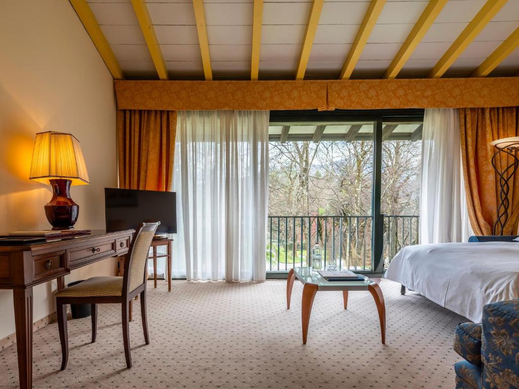 Postel nebo postele na pokoji v ubytování Park Hotel Principe
