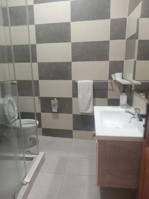 Koupelna v ubytování Appartement Néoclassique centre -ville