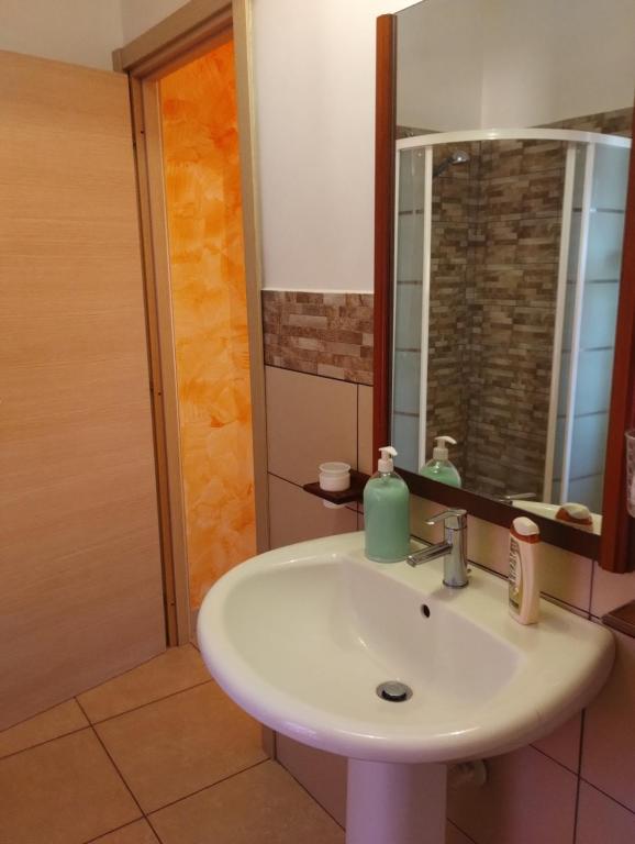 Kúpeľňa v ubytovaní Beds Ar Colle