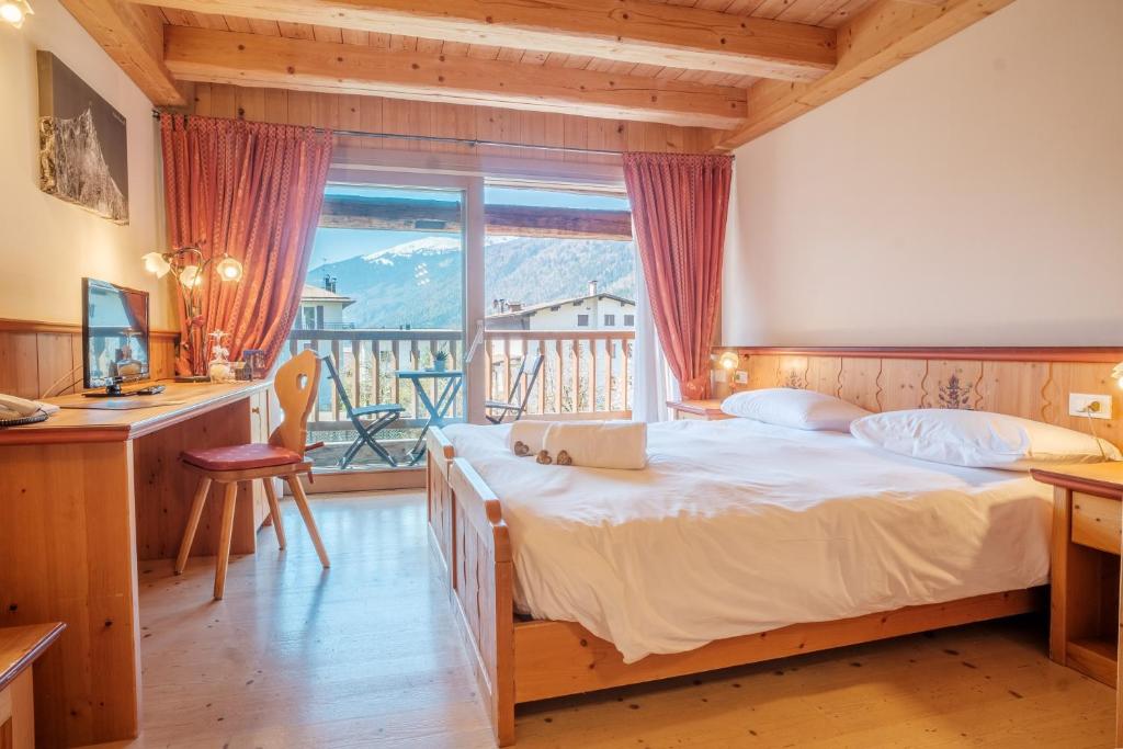 Postel nebo postele na pokoji v ubytování Casa Moresc