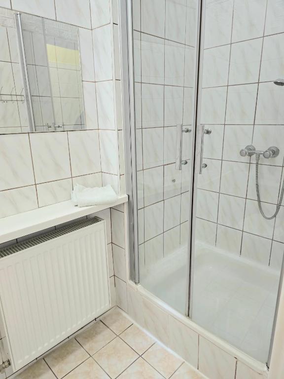 Koupelna v ubytování Ośrodek Wypoczynkowy Baśka