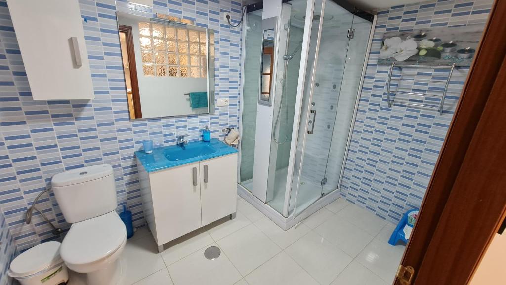 Koupelna v ubytování Villa Paraíso