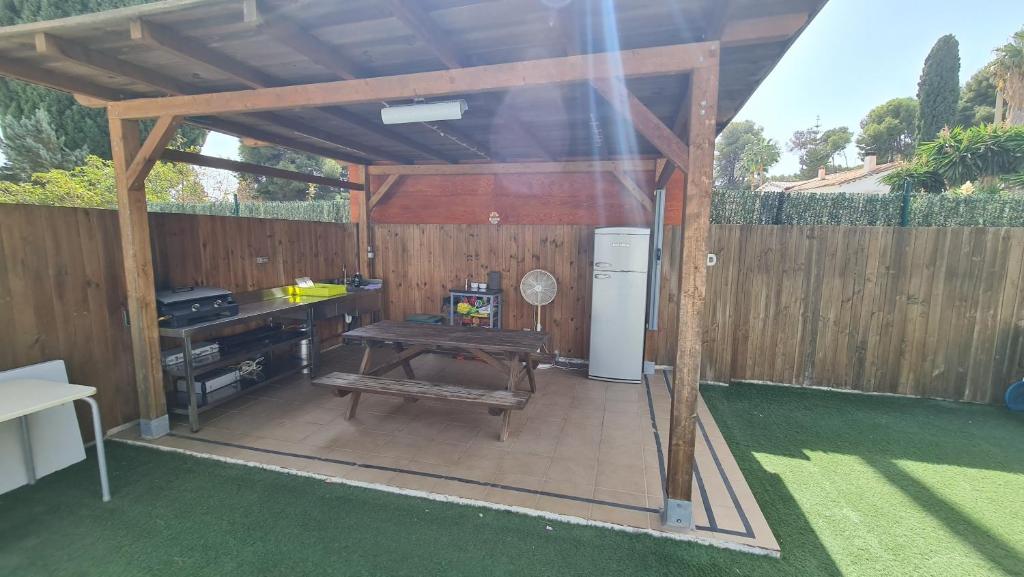 Patio nebo venkovní prostory v ubytování Villa Paraíso