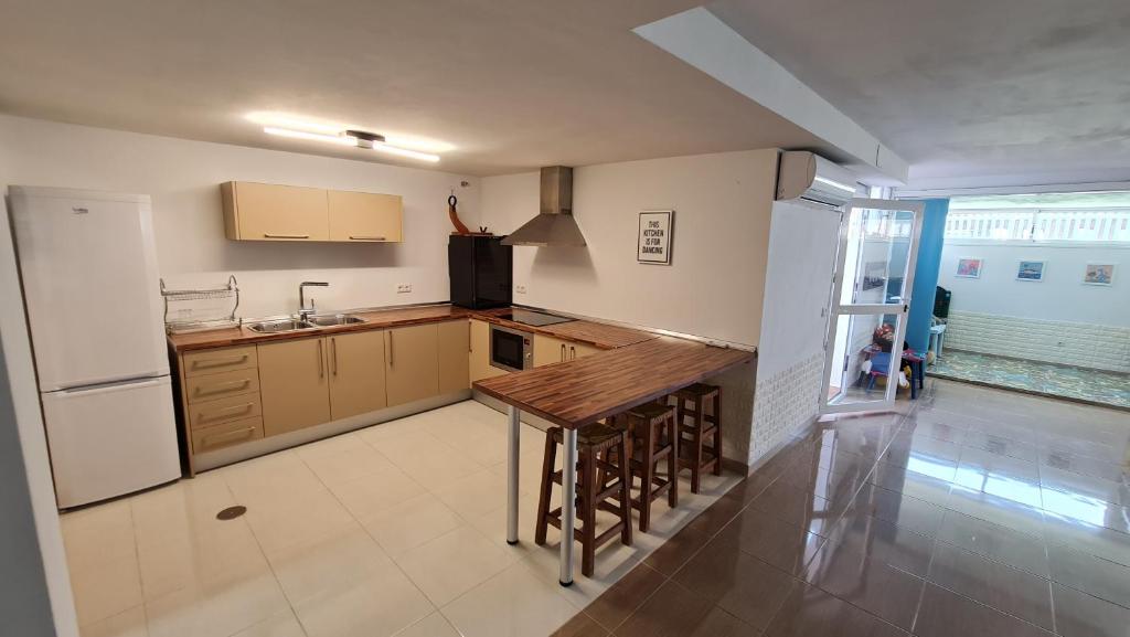 Kuchyň nebo kuchyňský kout v ubytování Villa Paraíso